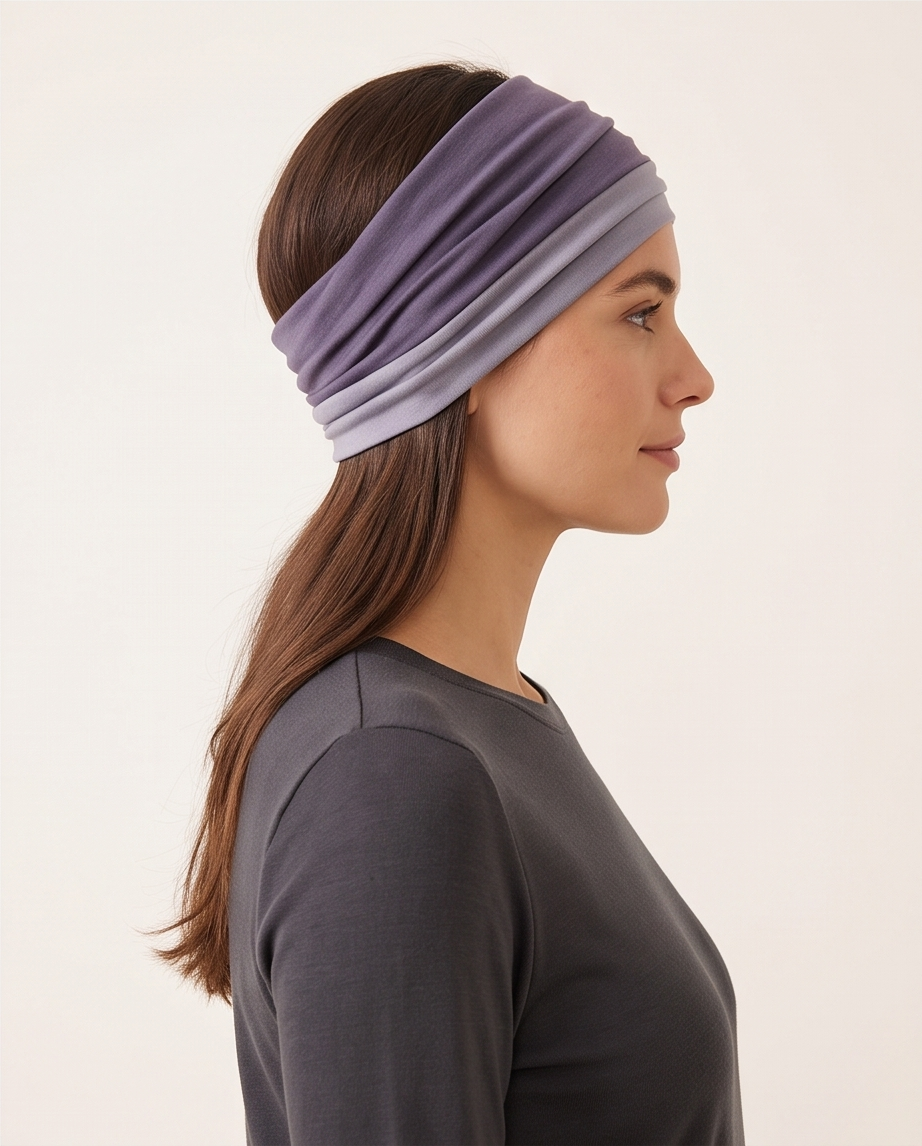 Two-Tone Soft Jersey Headband