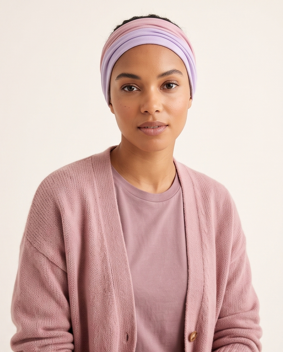 Two-Tone Soft Jersey Headband