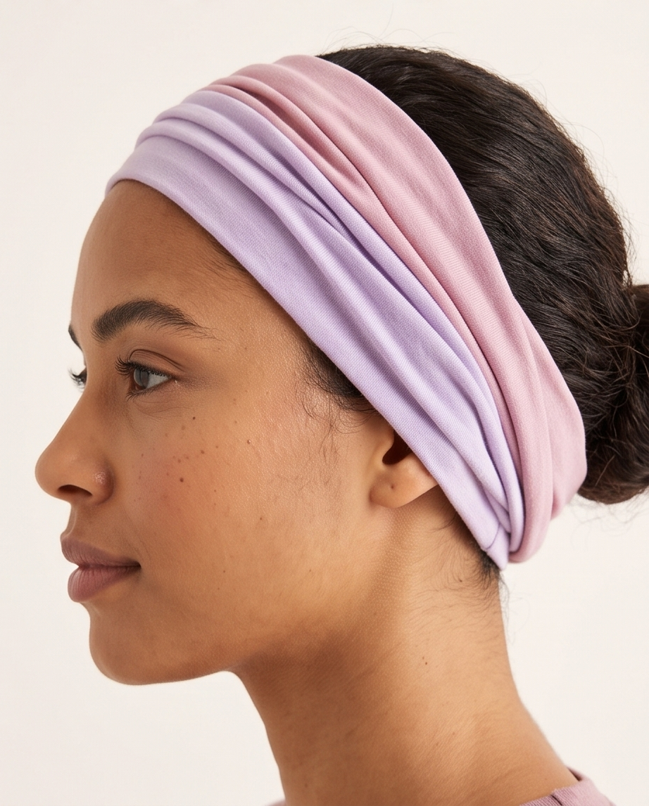 Two-Tone Soft Jersey Headband