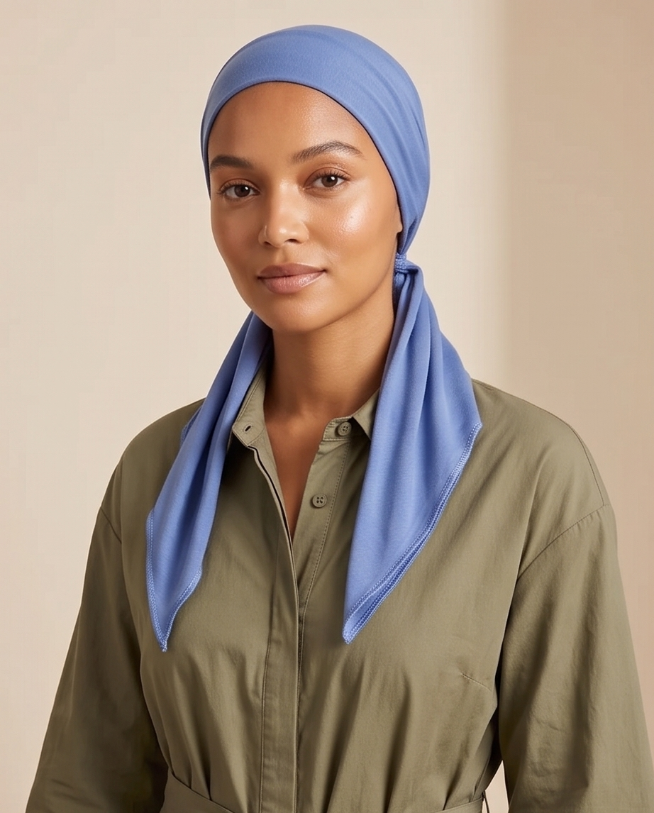 Easy-to-wear Jersey Steel Blue