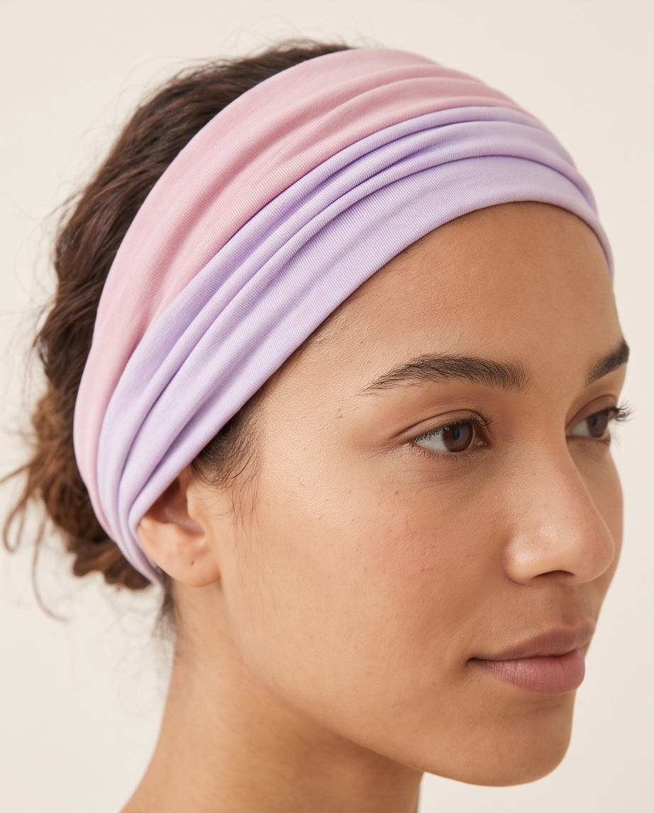 Two-Tone Soft Jersey Headband