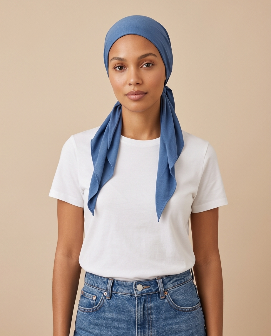 Easy-to-wear Jersey Steel Blue