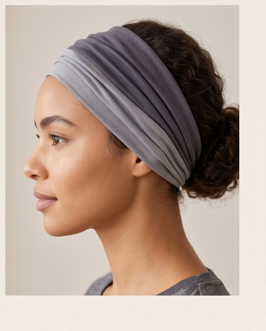 Two-Tone Soft Jersey Headband
