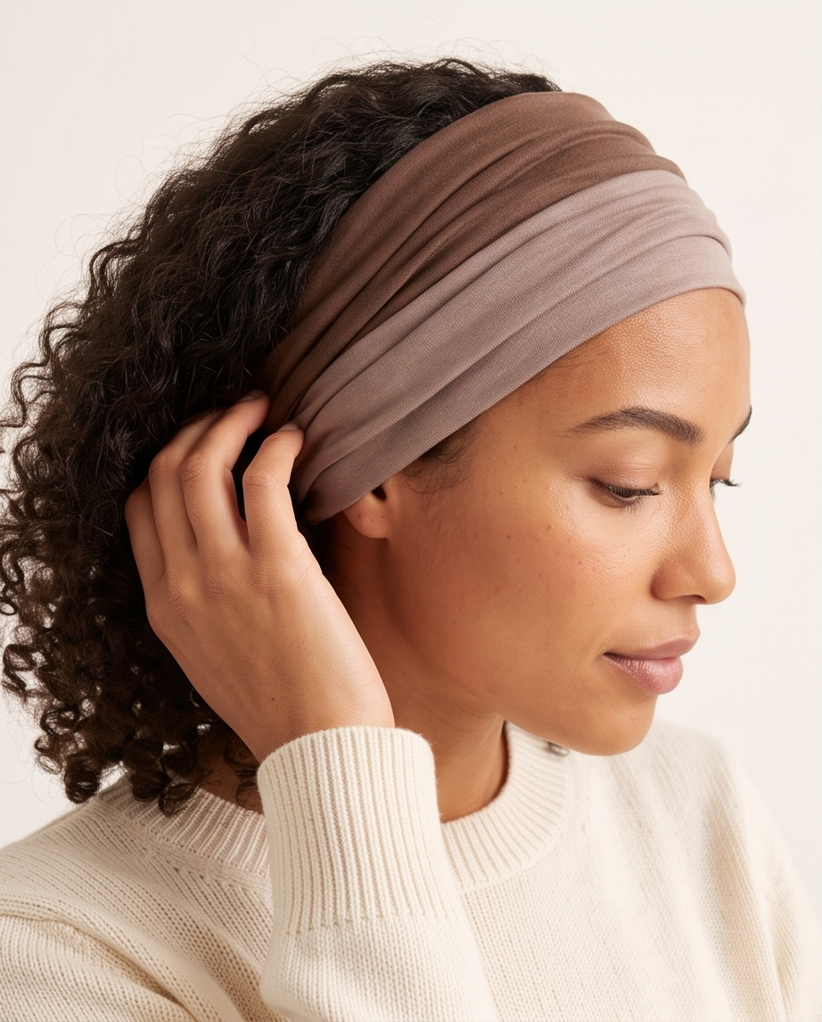 Two-Tone Soft Jersey Headband